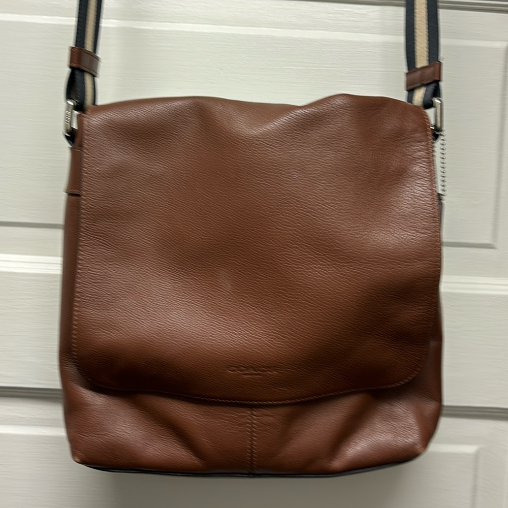 Brown Coach Side Bag